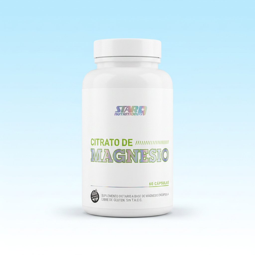 Citrato de Magnesio Star Nutrition X60 Capsulas